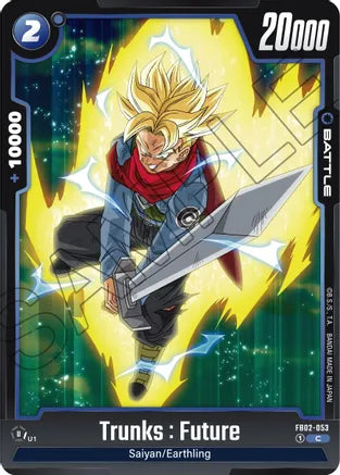 Trunks : Future - FB02-053 - Blazing Aura - Common - FB02-053