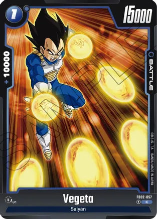 Vegeta - FB02-057 - Blazing Aura - Common - FB02-057