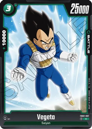 Vegeta - FB02-097 - Blazing Aura - Common - FB02-097