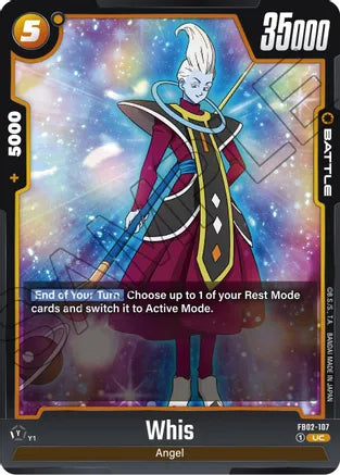Whis - FB02-107 - Blazing Aura - Uncommon - FB02-107