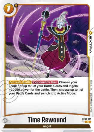 Time Rewound - Blazing Aura - Rare - FB02-137