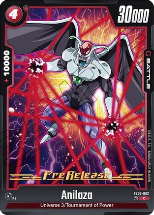 Anilaza - Blazing Aura Pre-Release Cards - Common - FB02-002