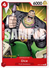 Dice - 500 Years in the Future Pre-Release Cards - C - OP07-007