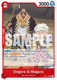 Dogura & Magura - 500 Years in the Future Pre-Release Cards - C - OP07-009