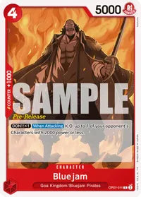 Bluejam - 500 Years in the Future Pre-Release Cards - C - OP07-011