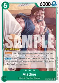 Aladine - 500 Years in the Future Pre-Release Cards - C - OP07-020