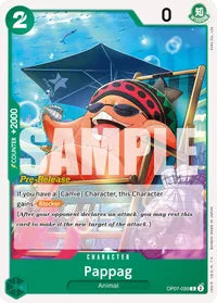 Pappag - 500 Years in the Future Pre-Release Cards - C - OP07-030