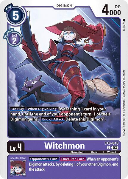 Witchmon - Infernal Ascension - Common - EX6-048 C