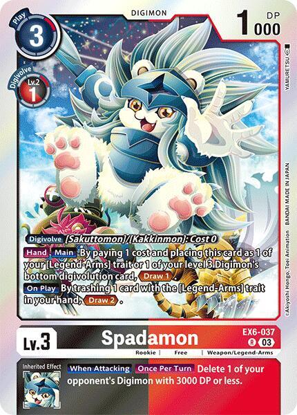 Spadamon - Infernal Ascension - Rare - EX6-037 R