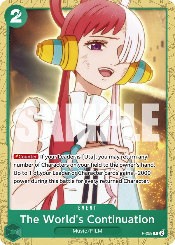 The World's Continuation - Starter Deck 16: GREEN Uta - PR - P-059