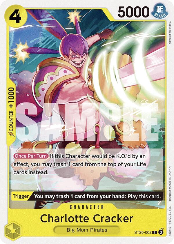 Charlotte Cracker - Starter Deck 20: YELLOW Charlotte Katakuri - C - ST20-002