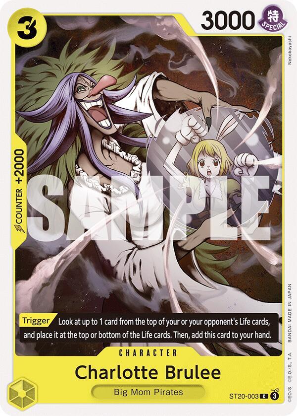 Charlotte Brulee - Starter Deck 20: YELLOW Charlotte Katakuri - C - ST20-003
