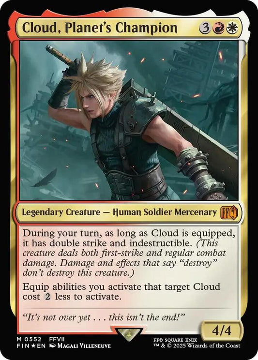 Cloud, Planet's Champion - FINAL FANTASY - M - 552