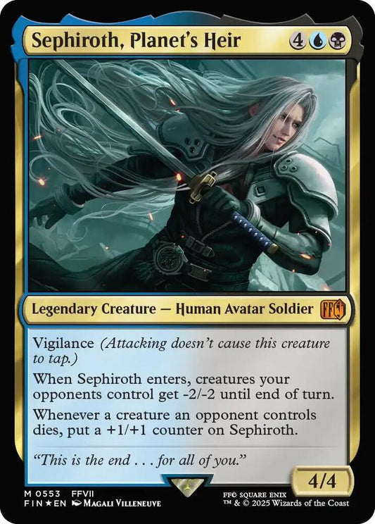 Sephiroth, Planet's Heir - FINAL FANTASY - M - 553