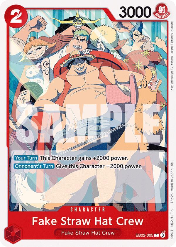 Fake Straw Hat Crew - Extra Booster: Anime 25th Collection - C - EB02-005