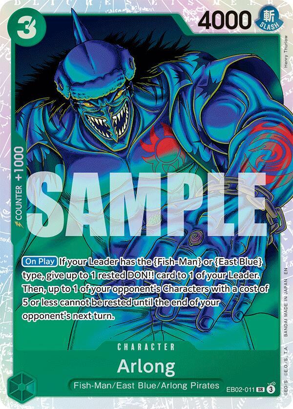 Arlong - Extra Booster: Anime 25th Collection - SR - EB02-011