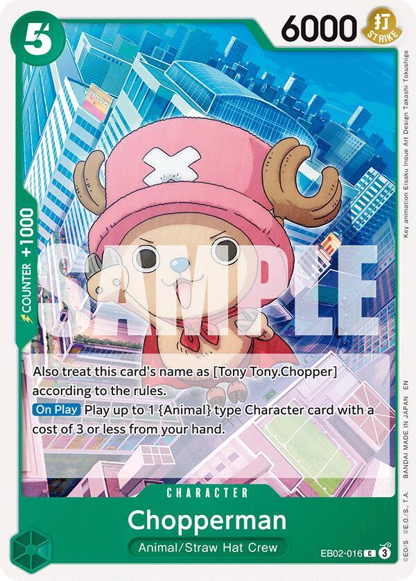 Chopperman - Extra Booster: Anime 25th Collection - C - EB02-016