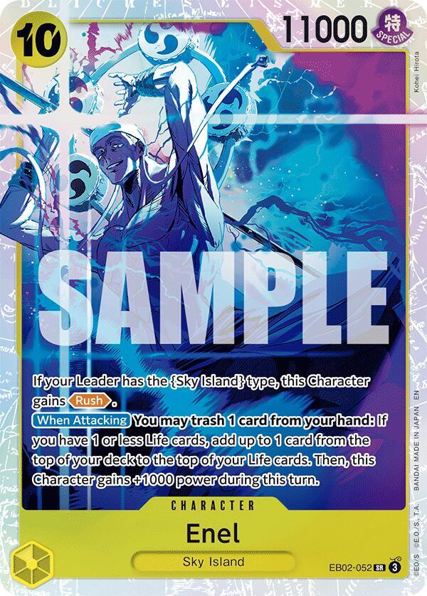 Enel - Extra Booster: Anime 25th Collection - SR - EB02-052