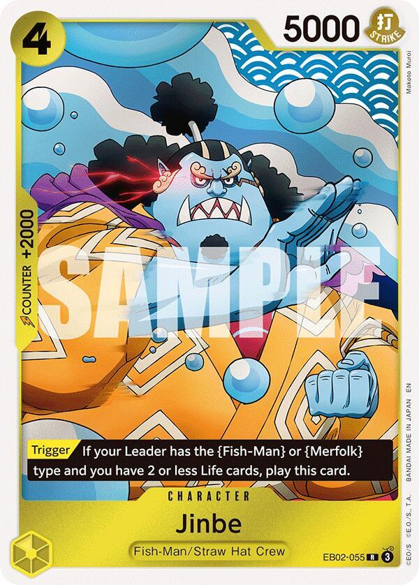 Jinbe - Extra Booster: Anime 25th Collection - R - EB02-055