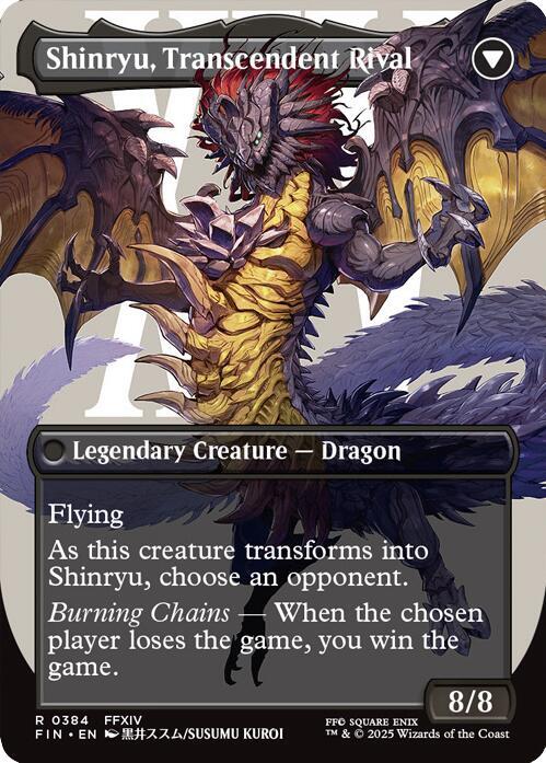 Zenos yae Galvus (Borderless) (Surge Foil) - FINAL FANTASY - R - 529