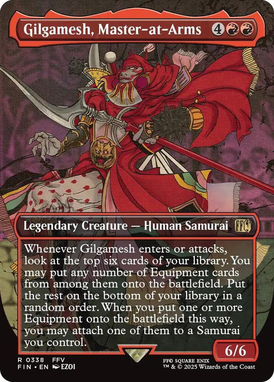 Gilgamesh, Master-at-Arms (Borderless) - FINAL FANTASY - R - 338