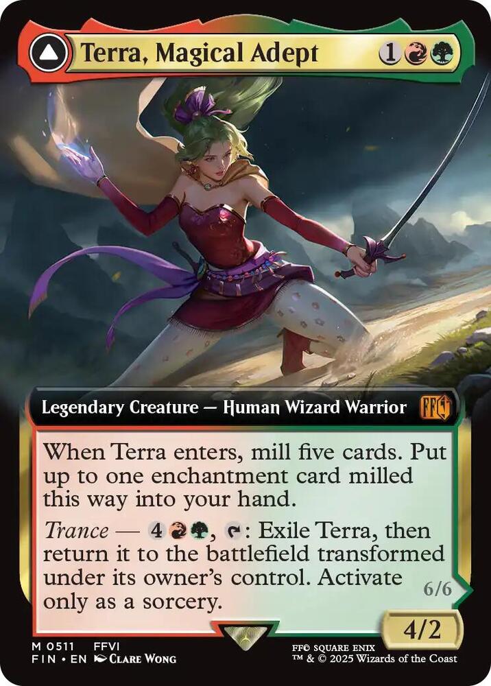Terra, Magical Adept (Extended Art) - FINAL FANTASY - M - 511