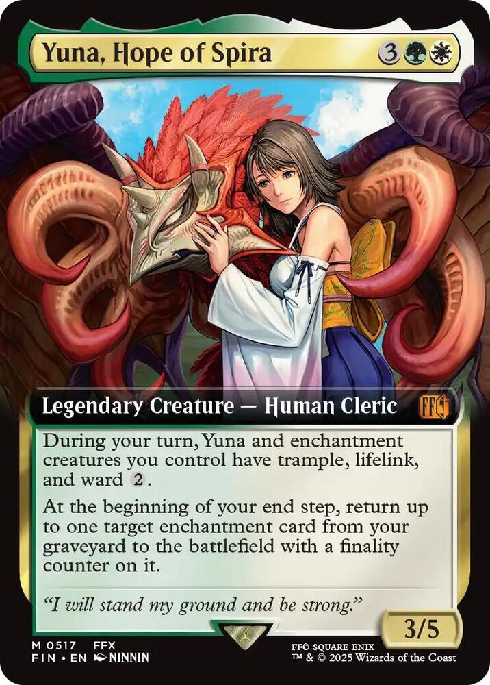 Yuna, Hope of Spira (Extended Art) - FINAL FANTASY - M - 517