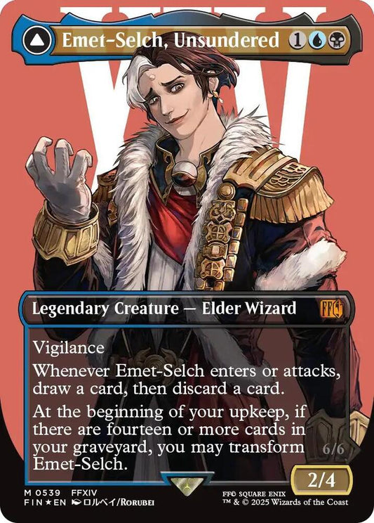 Emet-Selch, Unsundered (Borderless) (Surge Foil) - FINAL FANTASY - M - 539