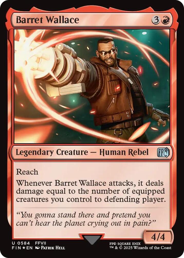 Barret Wallace (Surge Foil) - FINAL FANTASY - U - 584