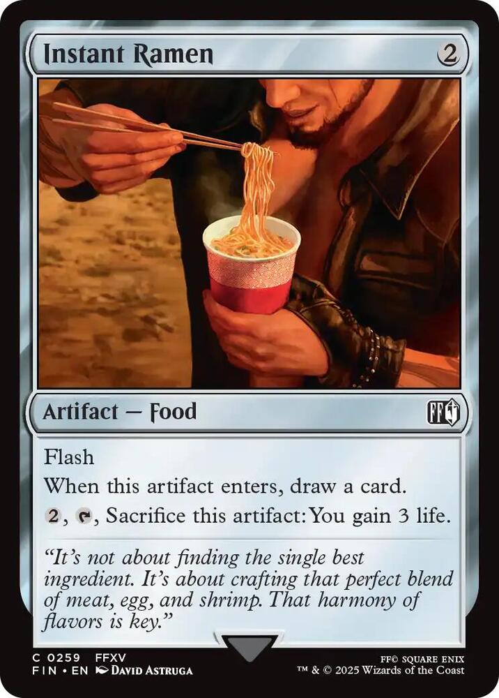 Instant Ramen - FINAL FANTASY - C - 259