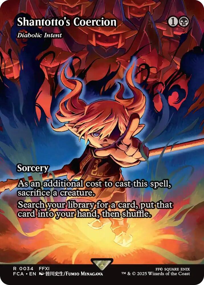 Shantotto's Coercion - Diabolic Intent (Showcase) - FINAL FANTASY: Through the Ages - R - 34