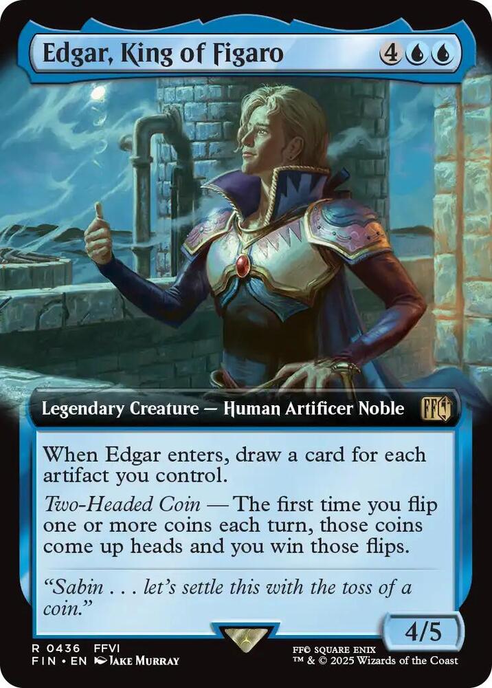 Edgar, King of Figaro (Extended Art) - FINAL FANTASY - R - 436