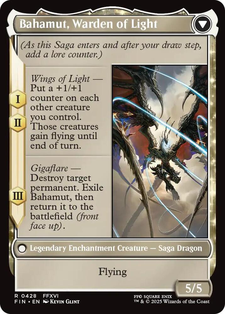 Dion, Bahamut's Dominant (Extended Art) - FINAL FANTASY - R - 428