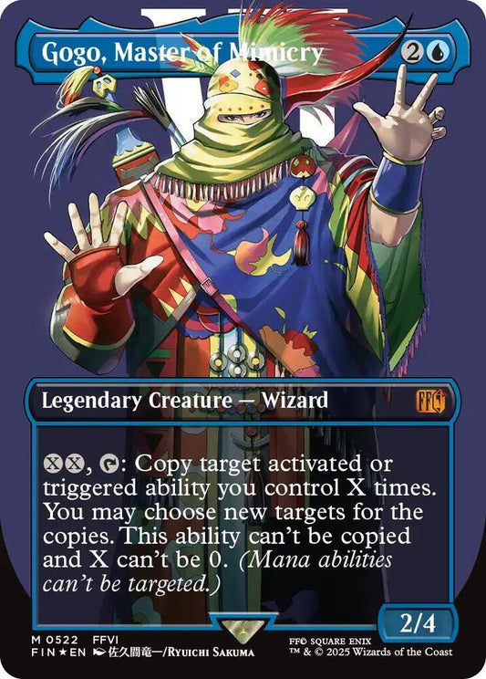 Gogo, Master of Mimicry (Borderless) (Surge Foil) - FINAL FANTASY - M - 522