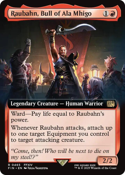 Raubahn, Bull of Ala Mhigo (Extended Art) - FINAL FANTASY - R - 465