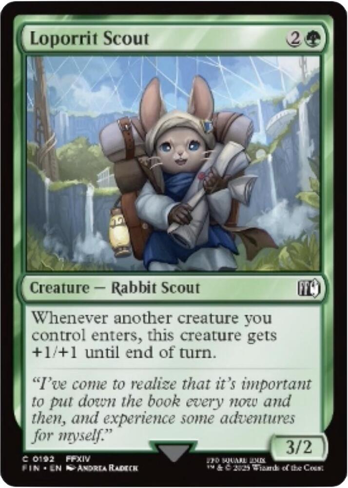 Loporrit Scout - FINAL FANTASY - C - 192