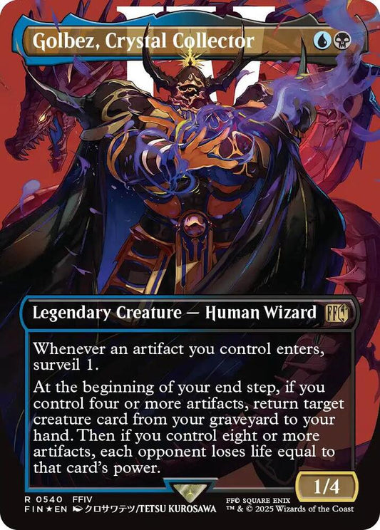 Golbez, Crystal Collector (Borderless) (Surge Foil) - FINAL FANTASY - R - 540