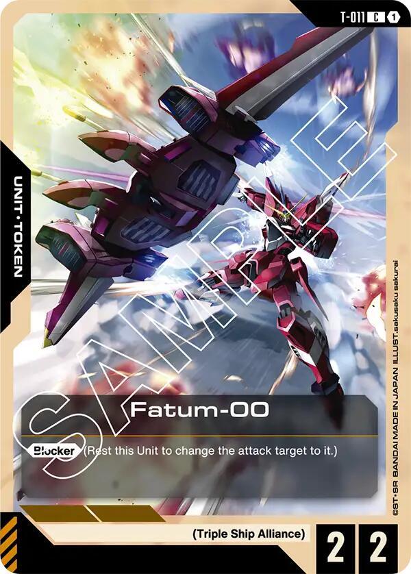 Fatum-00 (T-011) Token - Newtype Rising - Common - T-011