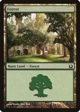 Forest (271) - Return to Ravnica - L - 271