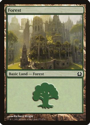Forest (273) - Return to Ravnica - L - 273