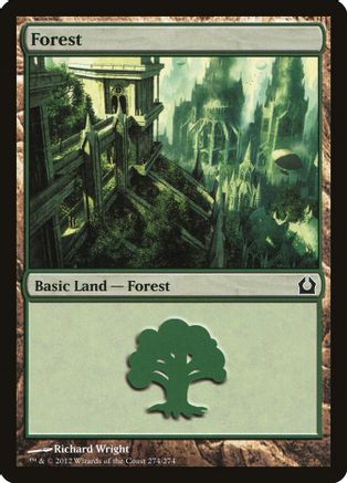 Forest (274) - Return to Ravnica - L - 274