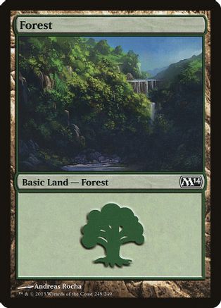 Forest (249) - Magic 2014 (M14) - L - 249