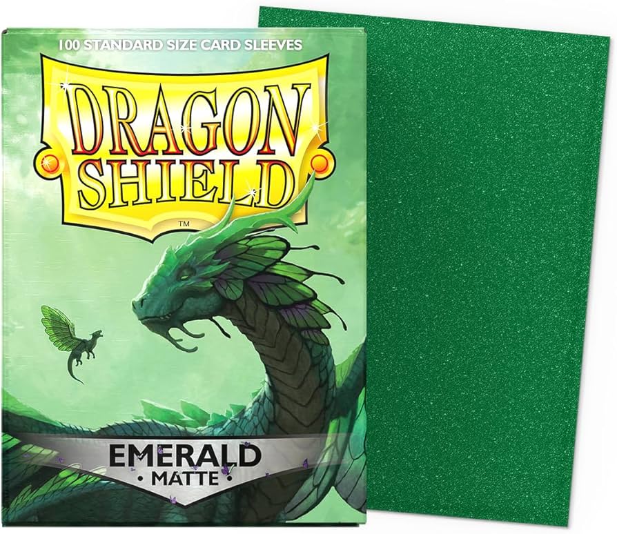 Dragon Shield Emerald - Matte Sleeves - Standard