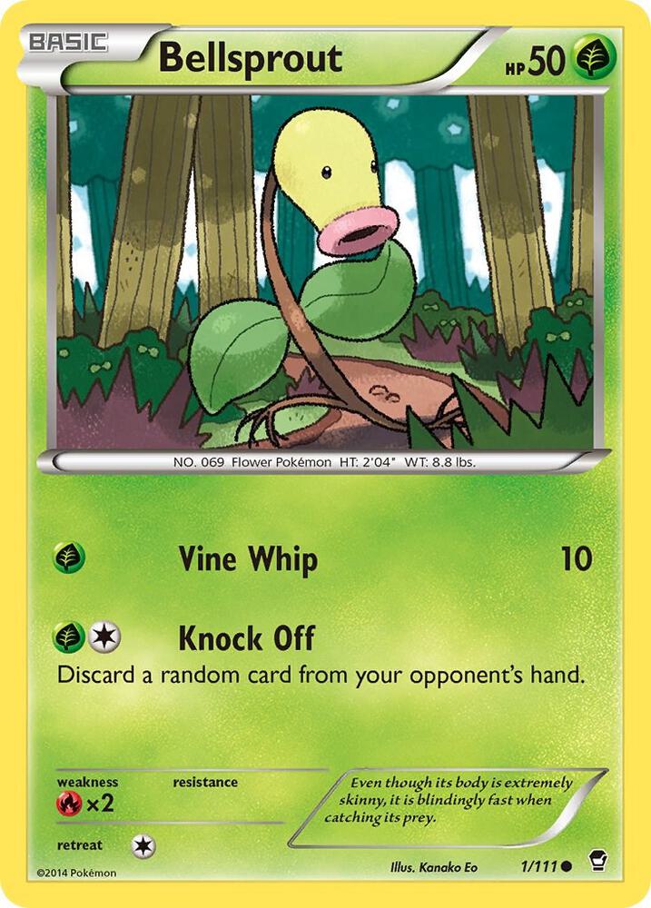 Bellsprout - XY - Furious Fists - Common - 1/111