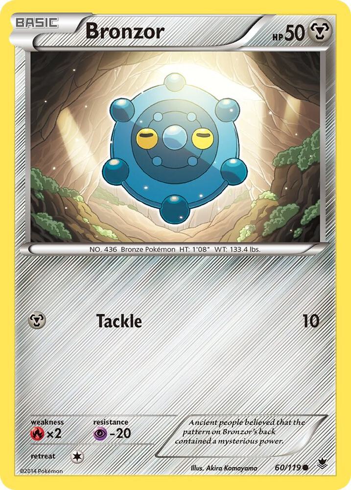 Bronzor - XY - Phantom Forces - Common - 60/119