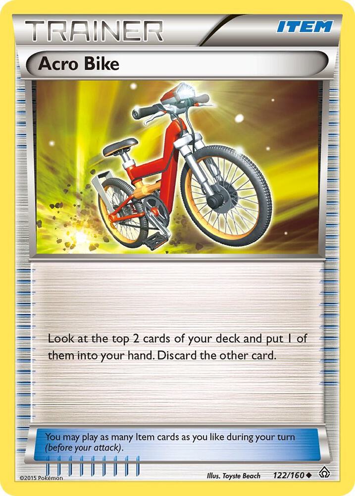 Acro Bike - XY - Primal Clash - Uncommon - 122/160
