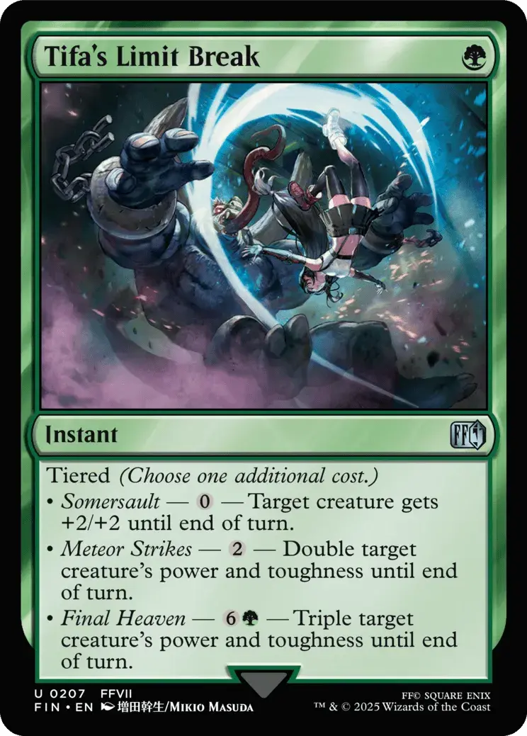 Tifa's Limit Break - FINAL FANTASY - U - 207