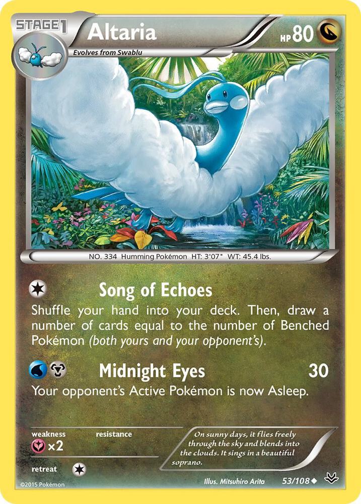 Altaria (53) - XY - Roaring Skies - Uncommon - 53/108