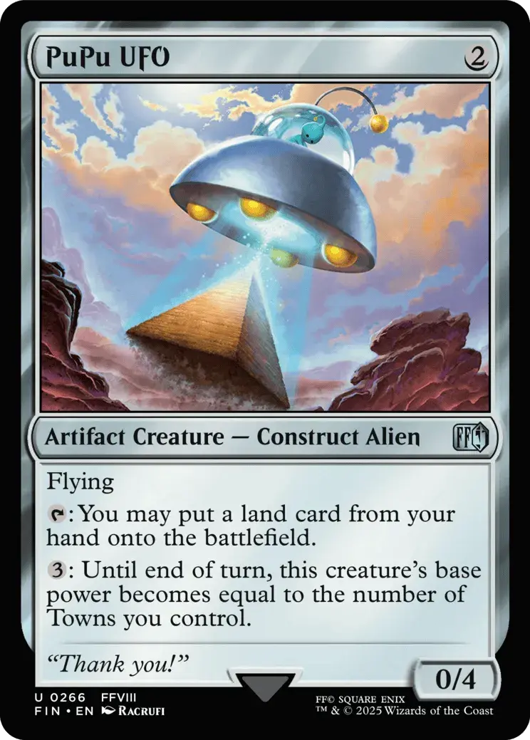 PuPu UFO - FINAL FANTASY - U - 266