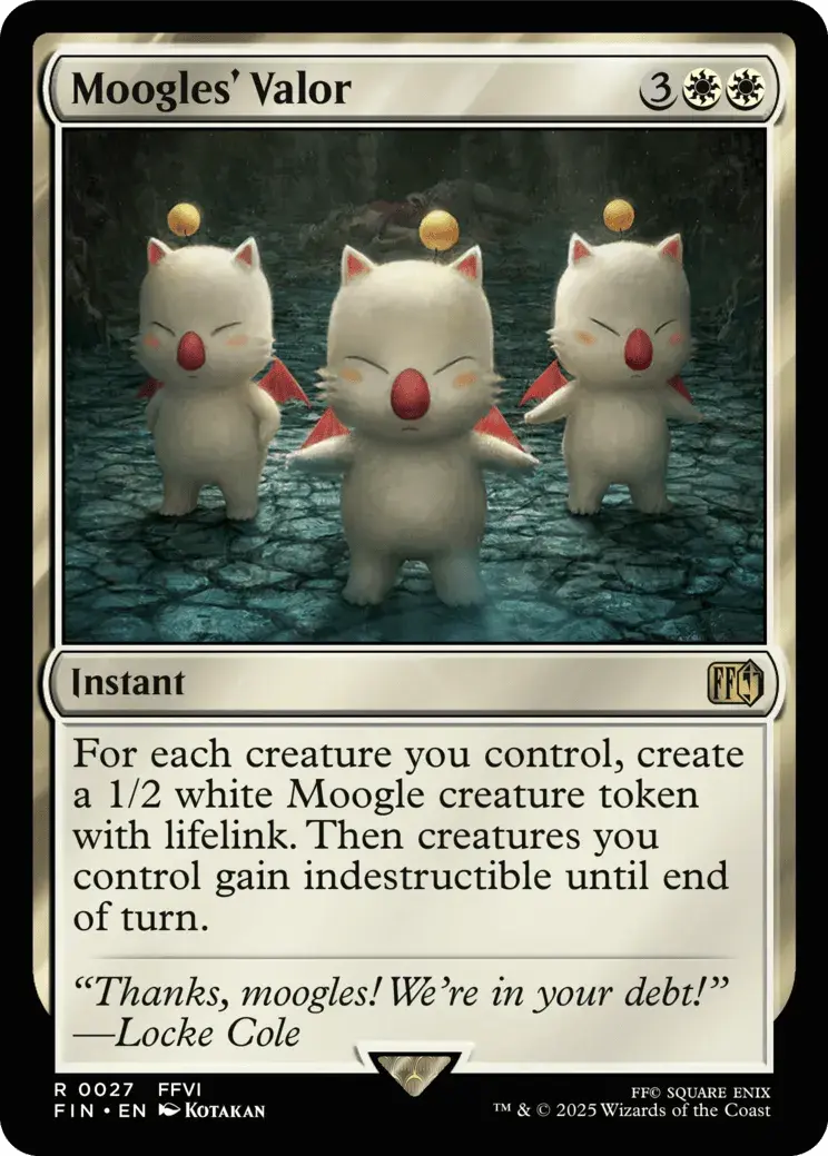 Moogles' Valor - FINAL FANTASY - R - 27